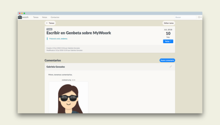 Mywoork: un gestor de notas, tareas y contactos para trabajar en equipo hecho en España