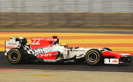 GP de India F1 2011: HRT está a buen ritmo y al nivel de los Virgin