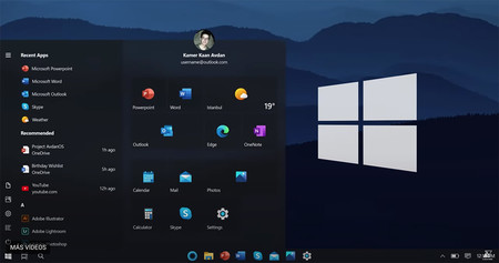 Así imagina este desarrollador que debería ser la interfaz en las futuras versiones de Windows que lleguen al mercado