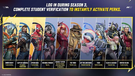 Skins Gratis Universidades Marvel Rivals Mexico