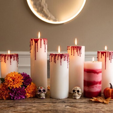 Cómo hacer velas para Halloween y Día de Muertos en casa: una idea fácil con crayones