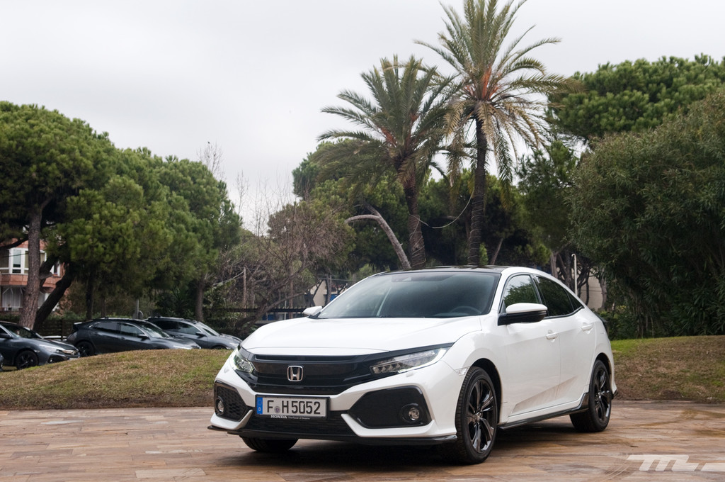 Honda Civic 2017, prueba contacto