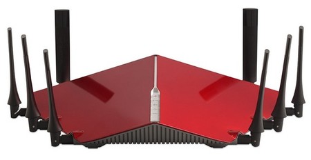 No, no es una garrapata gigante, es el nuevo router AC a 5,3 Gbps de D-Link