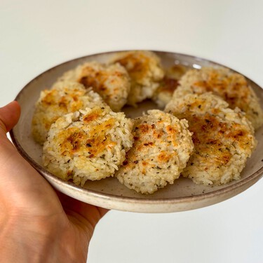 Torticas de arroz, una forma original y deliciosa de reaprovechar las sobras de arroz