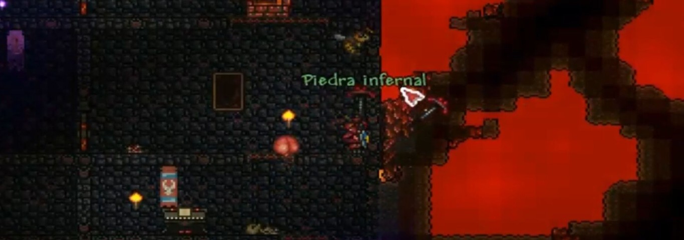 Dónde conseguir Piedra Infernal en Terraria - Terraria - 3DJuegos