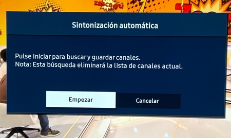 Así hice la resintonización manual en un televisor Samsung