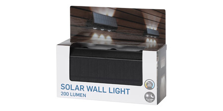 Lampara De Pared Solar Action