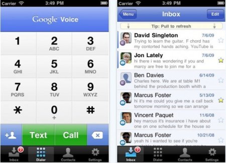 Google Voice llega oficialmente al iPhone tras una larga espera