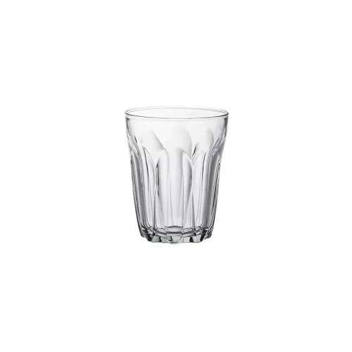 Duralex Provence - Copa de Vidrio para agua 250ml, sin la marca de llenado, 6 unidades