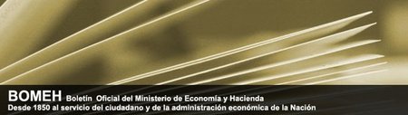 Disponible en formato digital el Boletín Oficial del Ministerio de Economía y Hacienda