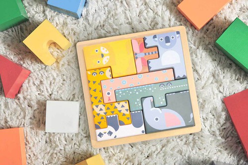 11 puzzles de madera ideales para niños pequeños 