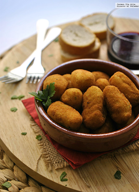 Croquetas de patata y bacalao: receta