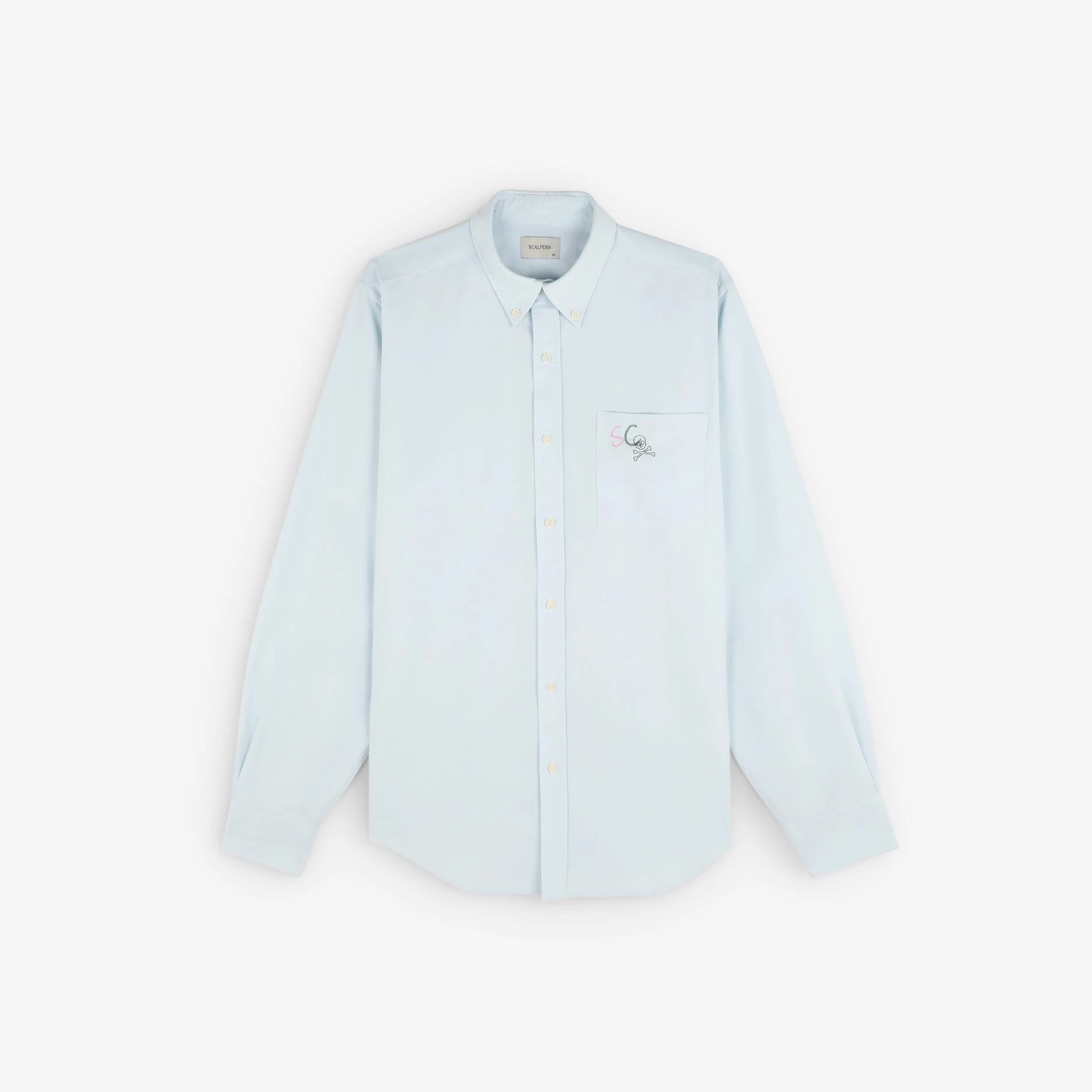 Camisa oxford de hombre regular fit de algodón