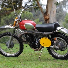 STEVE MCQUEEN HUSQVARNA DIRT BIKE RACING MOTORCYCLE PHOTO /"ON ANY SUNDAY/" CYCLE