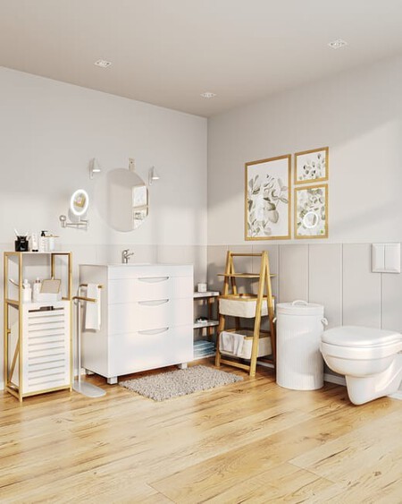 Estante de baño con Leroy Merlin