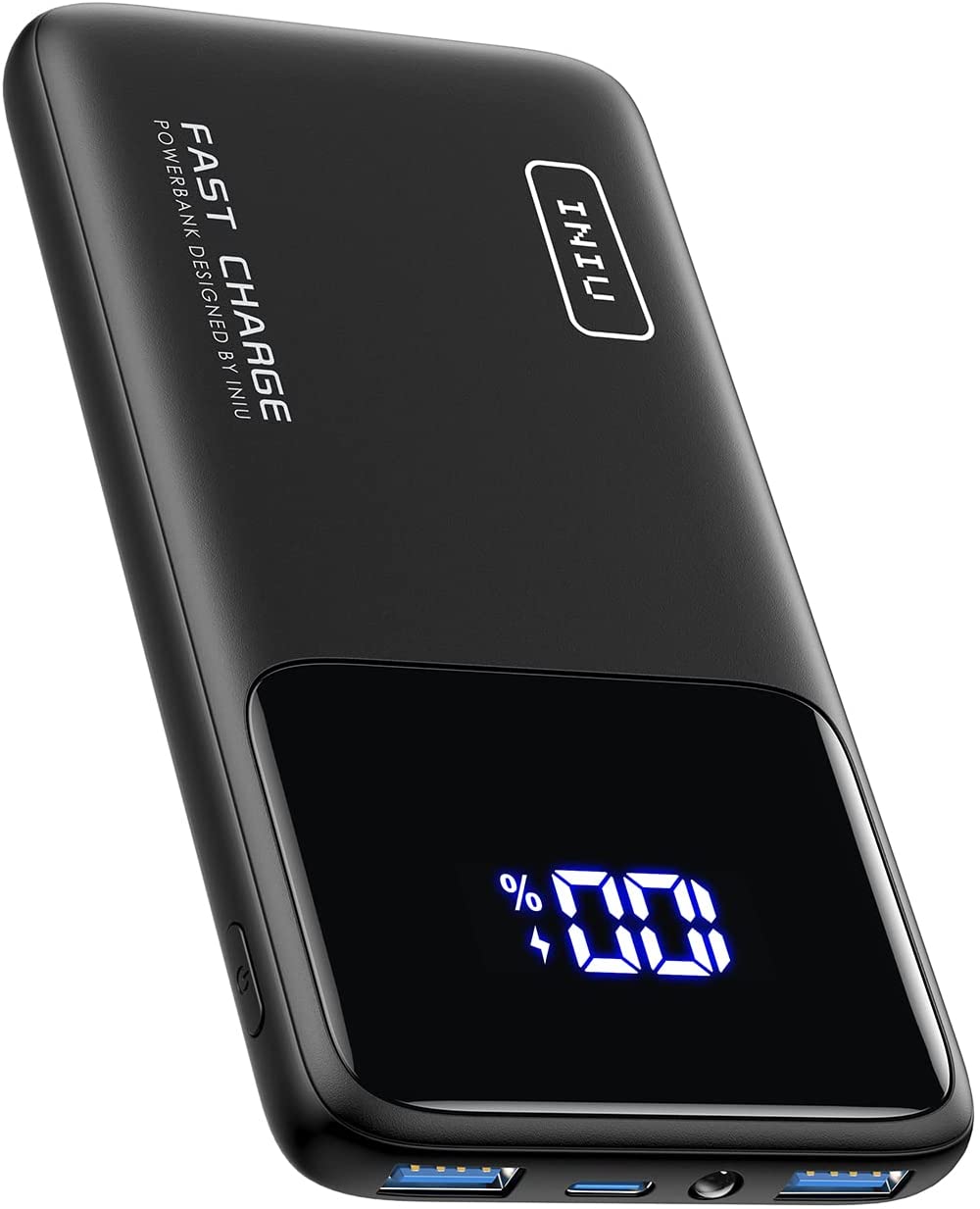 INIU Power Bank, 22.5W Bateria Externa Carga Rapida 10500mAh, Bateria Portatil PD3.0 QC4.0, Powerbank 3A (USB C Input&Output)