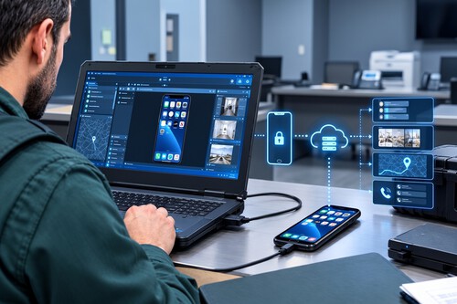 Una nueva tecnología permitirá a la Guardia Civil acceder a móviles Android y iPhone de forma remota