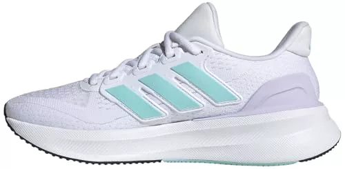 adidas Ultrarun 5 Running Shoes, Zapatillas para Correr Mujer, Cloud White/Flash Aqua/Core Black, 36 EU