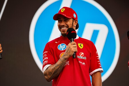 Hamilton Ferrari F1 2025