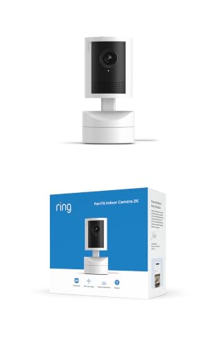 Ring Cámara interior orientable 2K (Pan-Tilt Indoor Camera 2K, última generación)