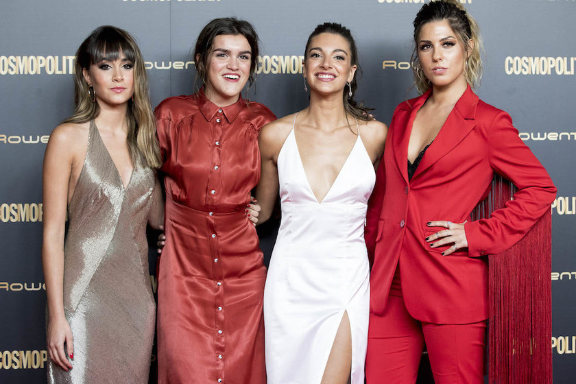 Aitana, Amaia, Ana Guerra y Miriam Rodriguez posan y brillan Aitana, Amaia, Ana Guerra y Miriam Rodriguez posan y brillan