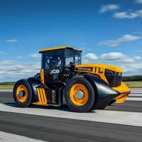 JCB y un equipo de F1 crean el tractor más rápido del mundo