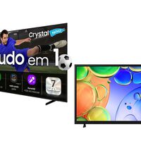 Leve 2 pagando 1! Loja oficial da Samsung vende duas Smart TVs pelo preço de uma na Amazon 