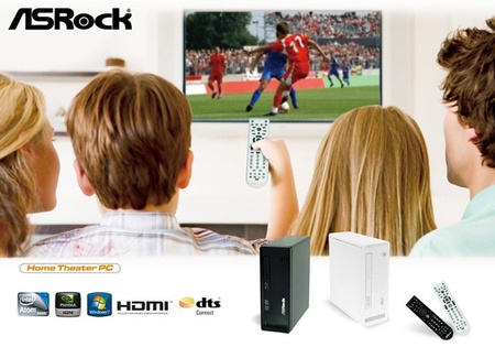 Ordenadores para el salón de AsRock, equipos pensados para ser el centro multimedia