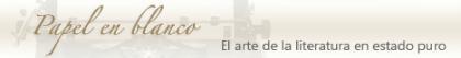 "Papel en Blanco": El nuevo blog de literatura de WeblogsSL