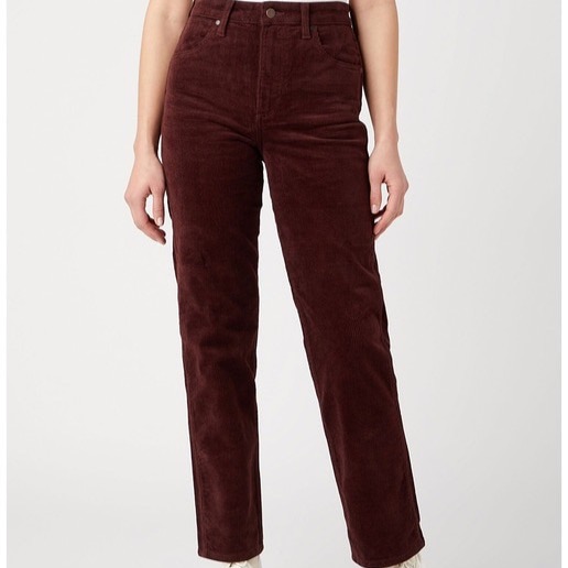 Pantalón de pana granate Wrangler