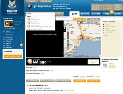 Tripwolf, nueva guía colaborativa de lugares del mundo para viajeros