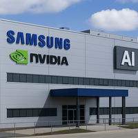 Samsung se une a NVIDIA para levantar la fábrica que no necesitará obreros