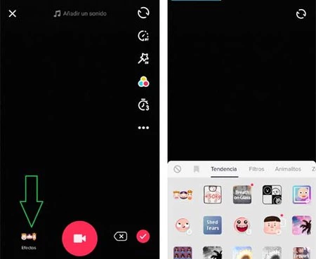 Tik Tok エフェクト 3