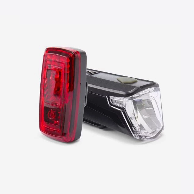 Luces bicicleta LED ST 110 Delantero / Trasero con pilas
