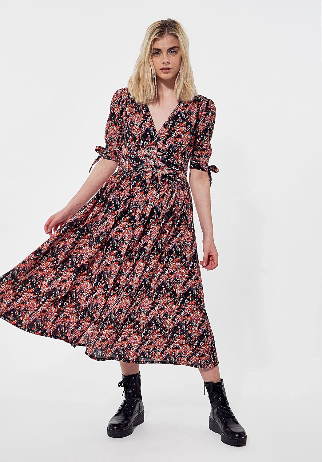 Vestido de Toledo con estampados