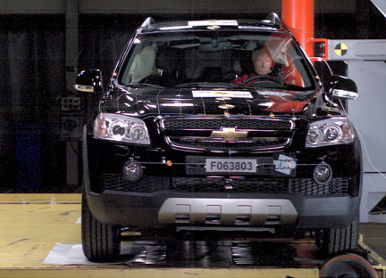Chevrolet Captiva - EuroNCAP