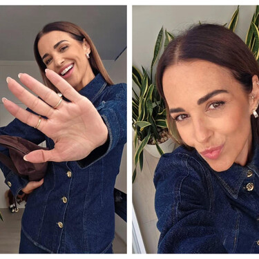 Así es el elegante dormitorio de Paula Echevarría y Miguel Torres de tonos turquesa, marcos dorados y cabecero retro