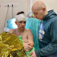 La impactante historia de una madre ucraniana que protegió a su bebé de las bombas mientras la amamantaba 