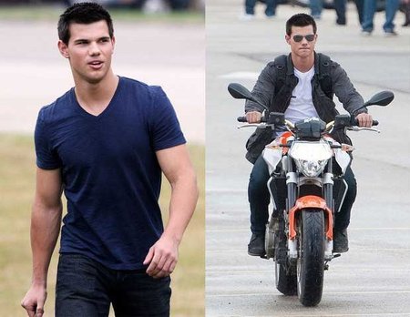 Taylor Lautner en las primeras fotos del rodaje de 'Abduction'