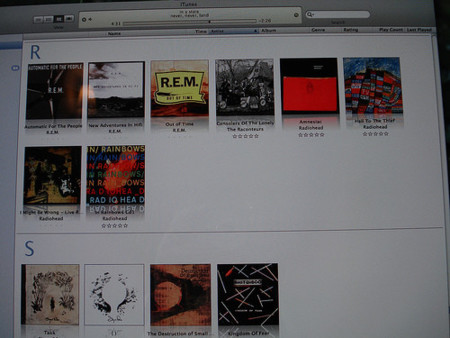 Filtrada una posible captura de pantalla y el nuevo visualizador de iTunes 8