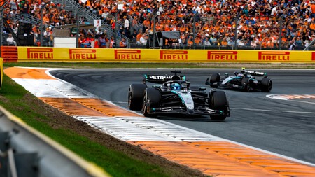 Russell Zandvoort F1 2025