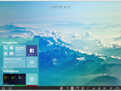 Este diseño conceptual de Windows 10 nos da una idea de lo que podría llegar a ser Project Neon