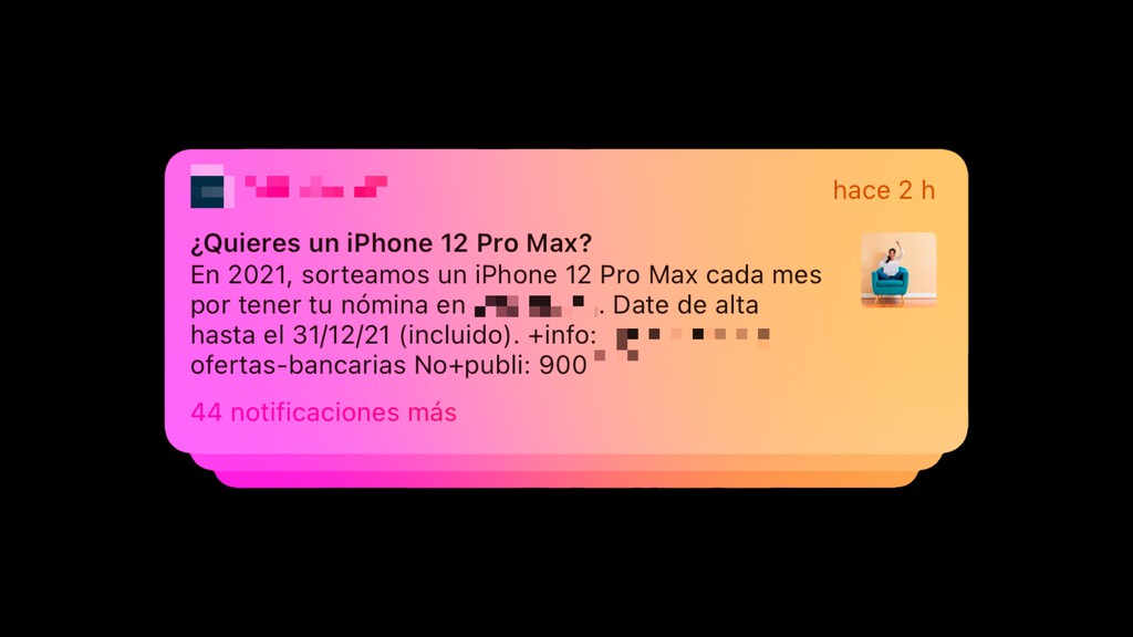 Las notificaciones promocionales se han convertido en puro spam. Y a menudo no podemos desactivarlas sin perder las importantes