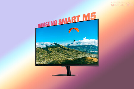 Productividad y entrenamiento con el monitor "inteligente" Samsung Smart M5 (2021) de 27" a 179 euros en Amazon, su mínimo