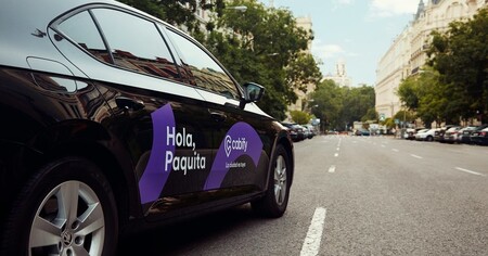 A Cabify car