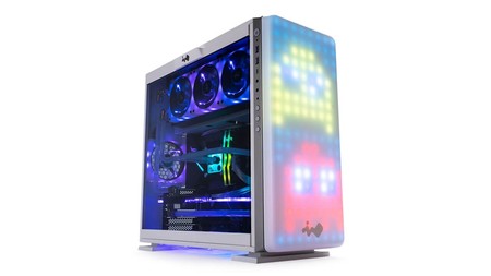 Si buscas un PC llamativo para el salón, la nueva caja In Win 307 tiene una matriz de 144 LEDs en su frontal