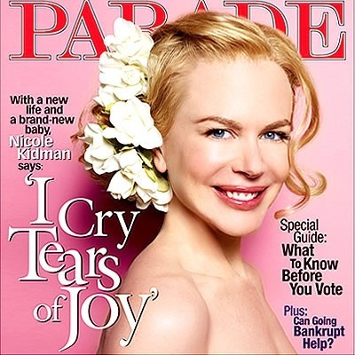 Nicole Kidman portada de “Parade”