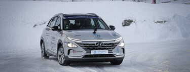 El Hyundai Nexo de hidrógeno establece un nuevo récord de resistencia en condiciones extremas: a 2.200 metros y con mucho hielo