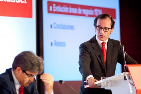 ¿Algo pasa con el Santander?