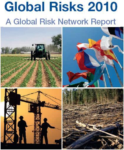 Informe de riesgos 2010 del Foro Económico Mundial
